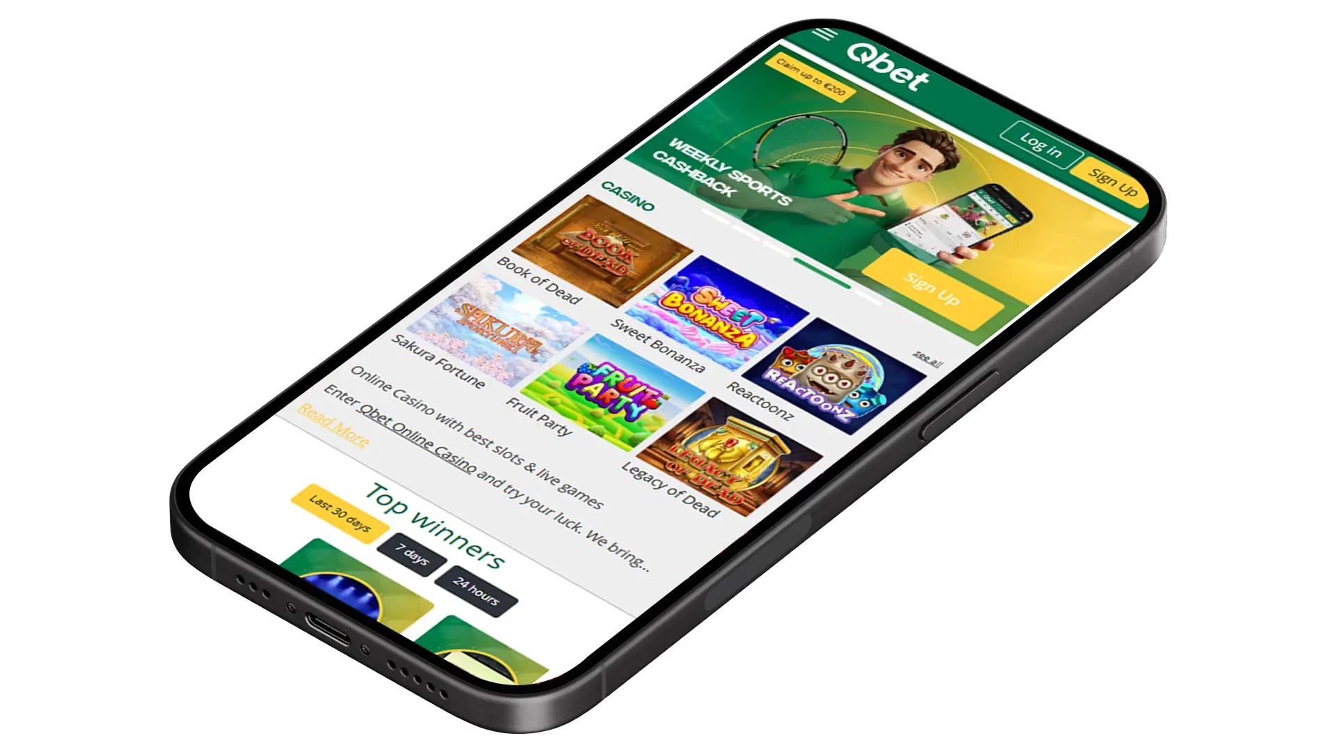 QBet Casino app